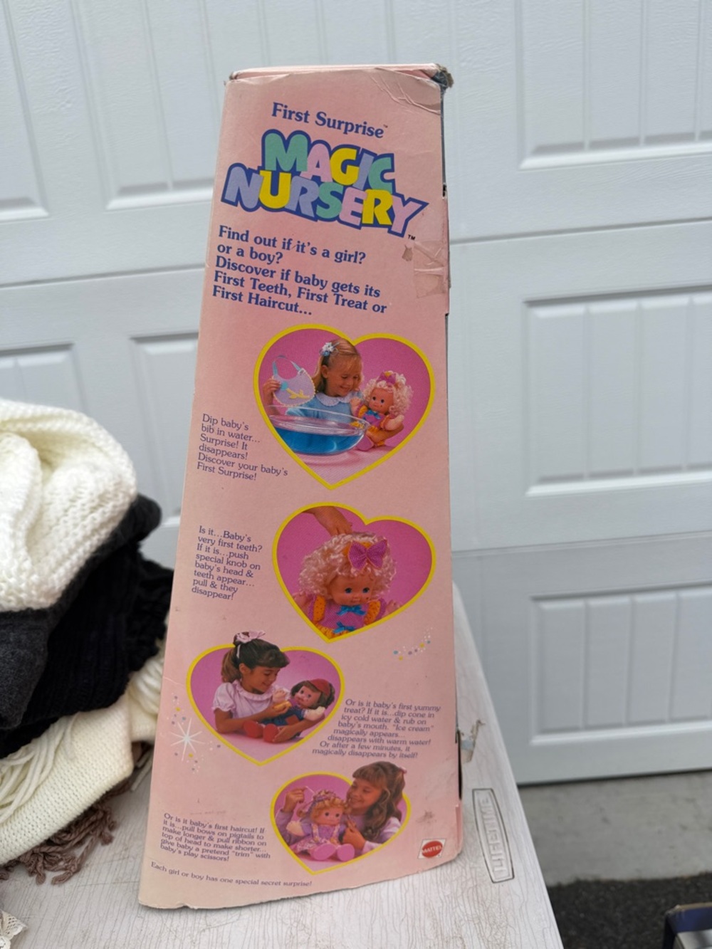 Mattel Magic Nursery First Surprise Baby Doll - Yellow & Purple Outfit - Picture 3 of 4